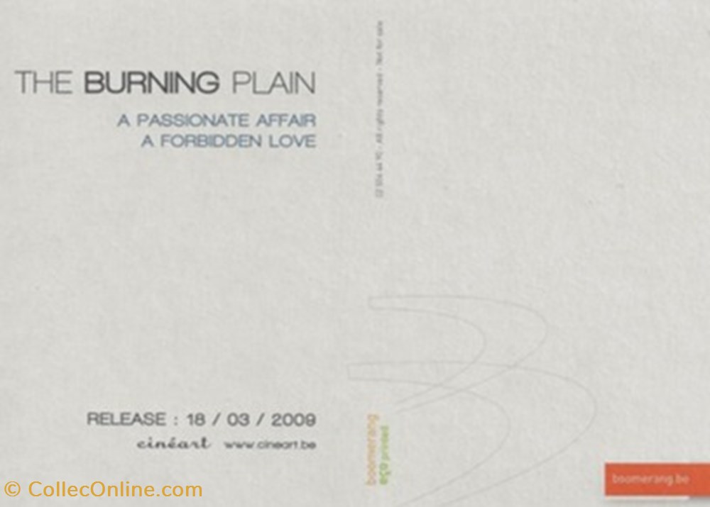 cartes postales autres the burning plain