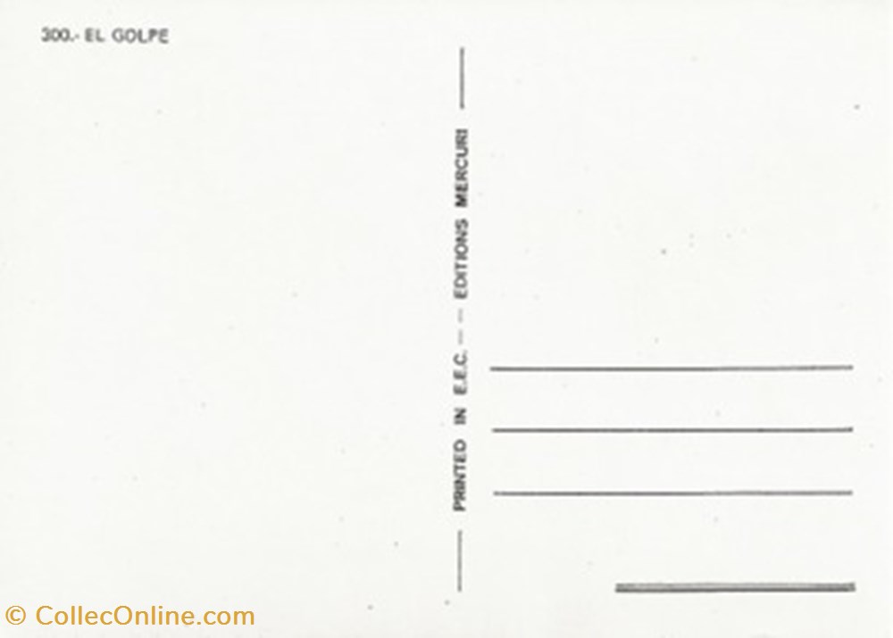 El golpe cartes postales autres el golpe