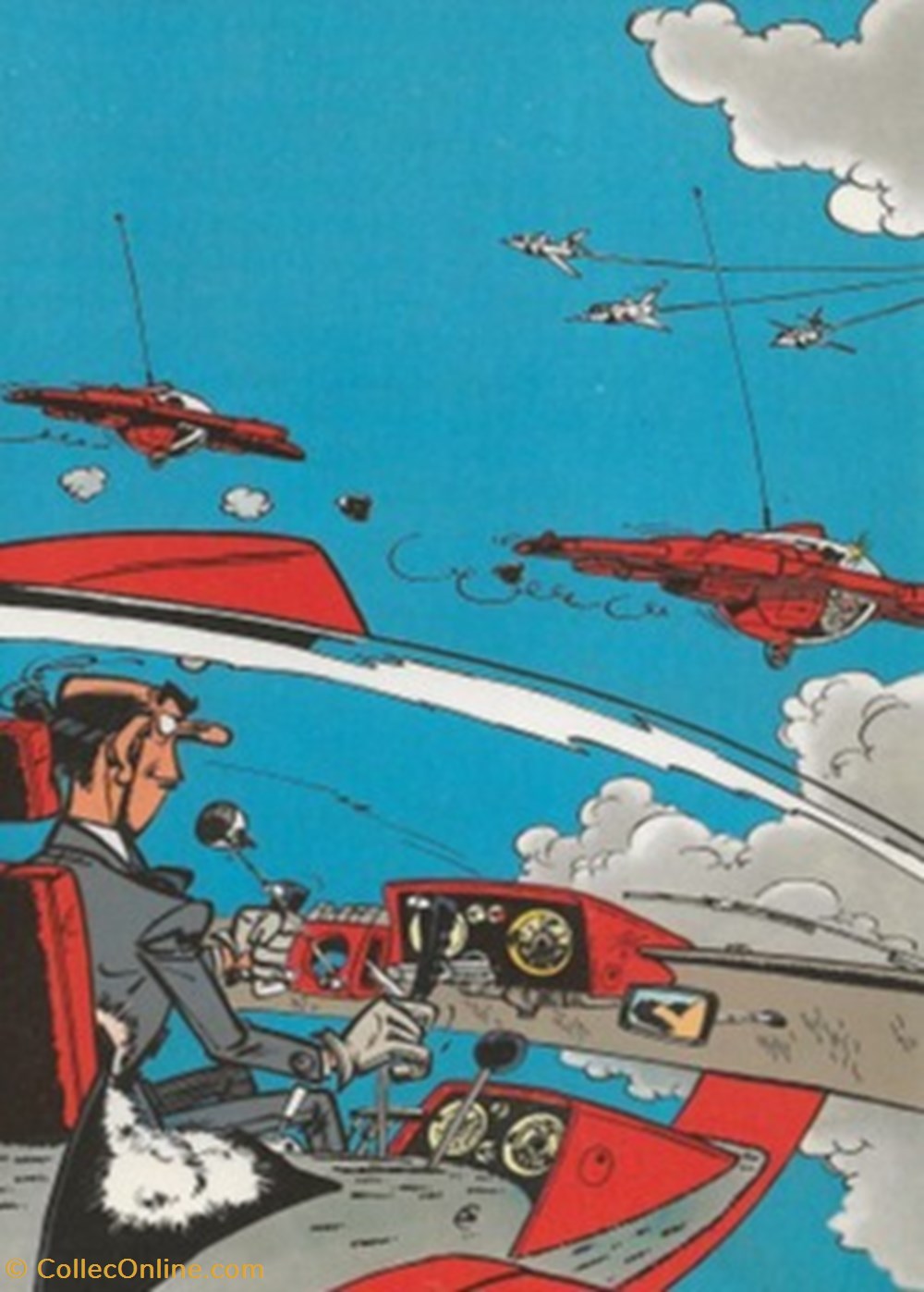Le Journal de Spirou 59 cartes postales bande dessinee le journal de spirou 59