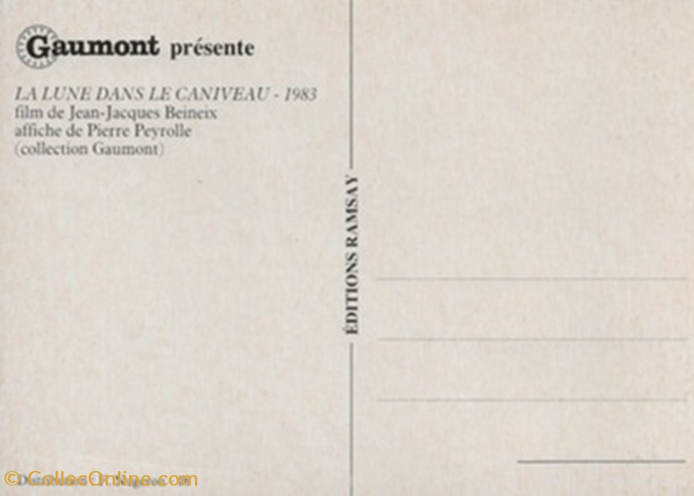 La lune dans le caniveau cartes postales autres la lune dans le caniveau