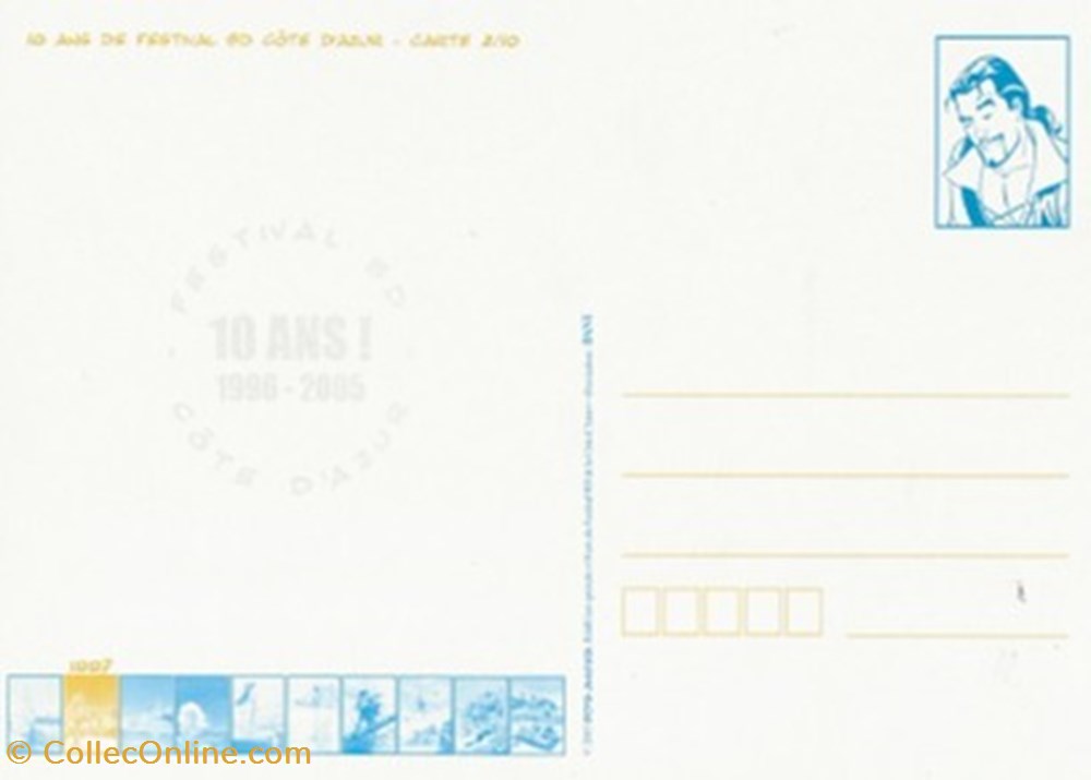 Mandelieu - la - Napoule (06) 1997 cartes postales bande dessinee mandelieu la napoule 06 1997