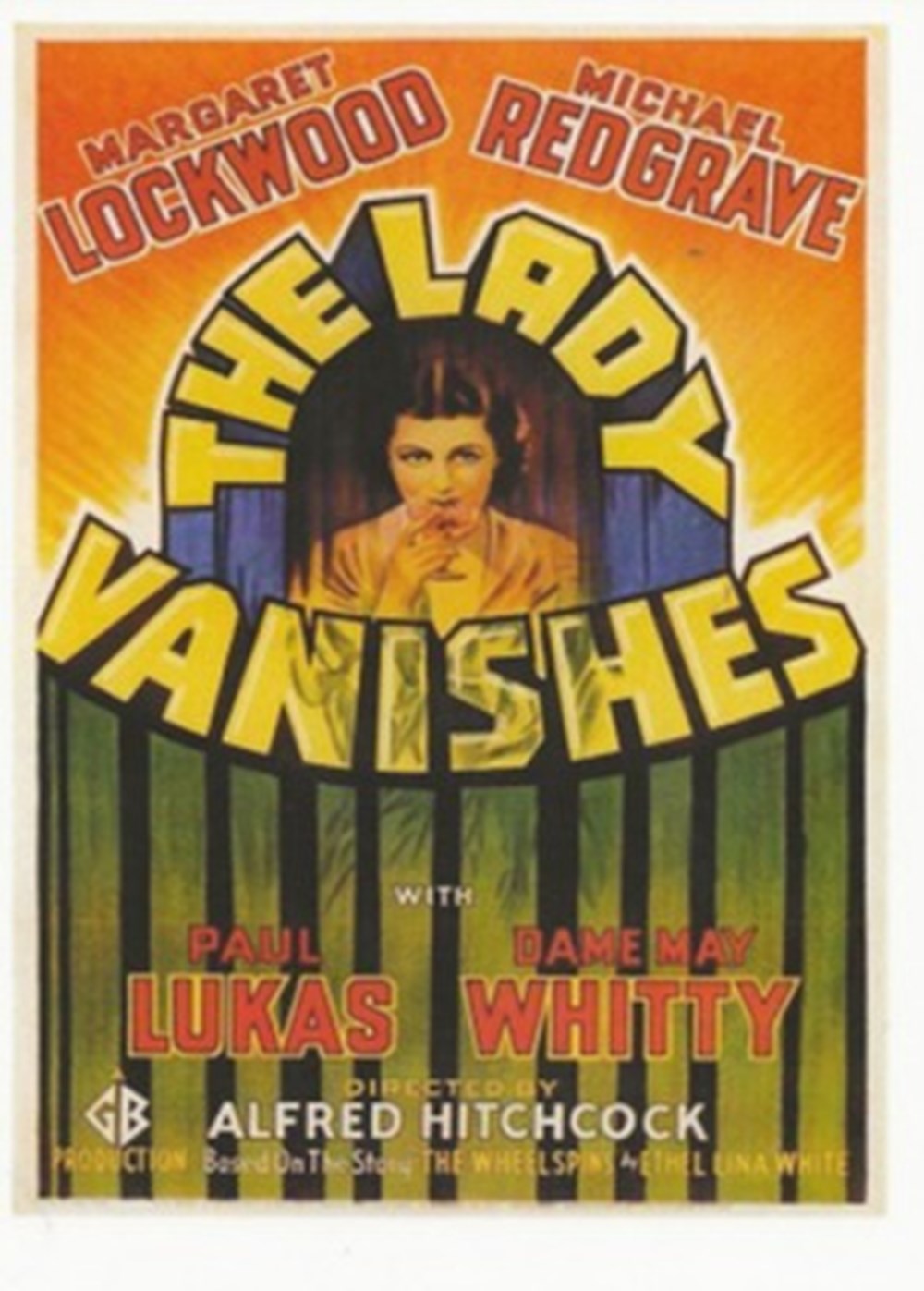cartes postales autres the lady vanishes