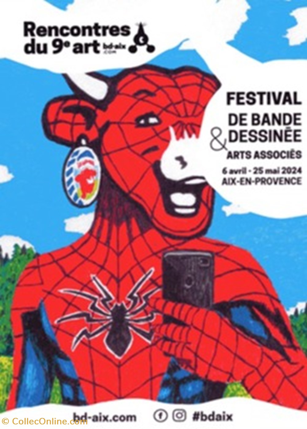 cartes postales bande dessinee aix en provence 13 2024