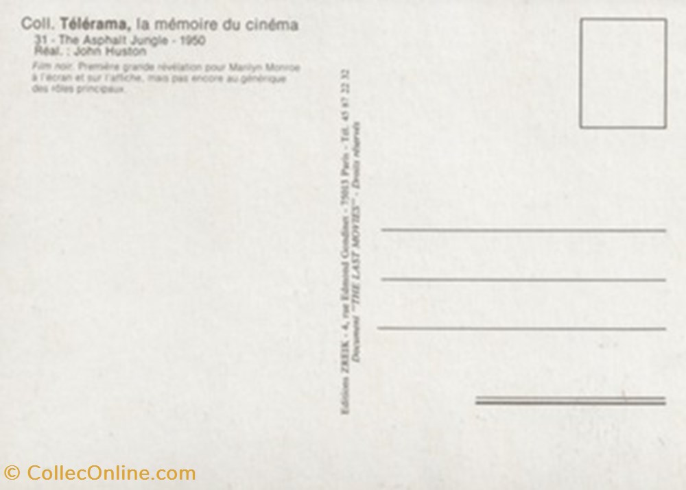 cartes postales autres quand la ville dort