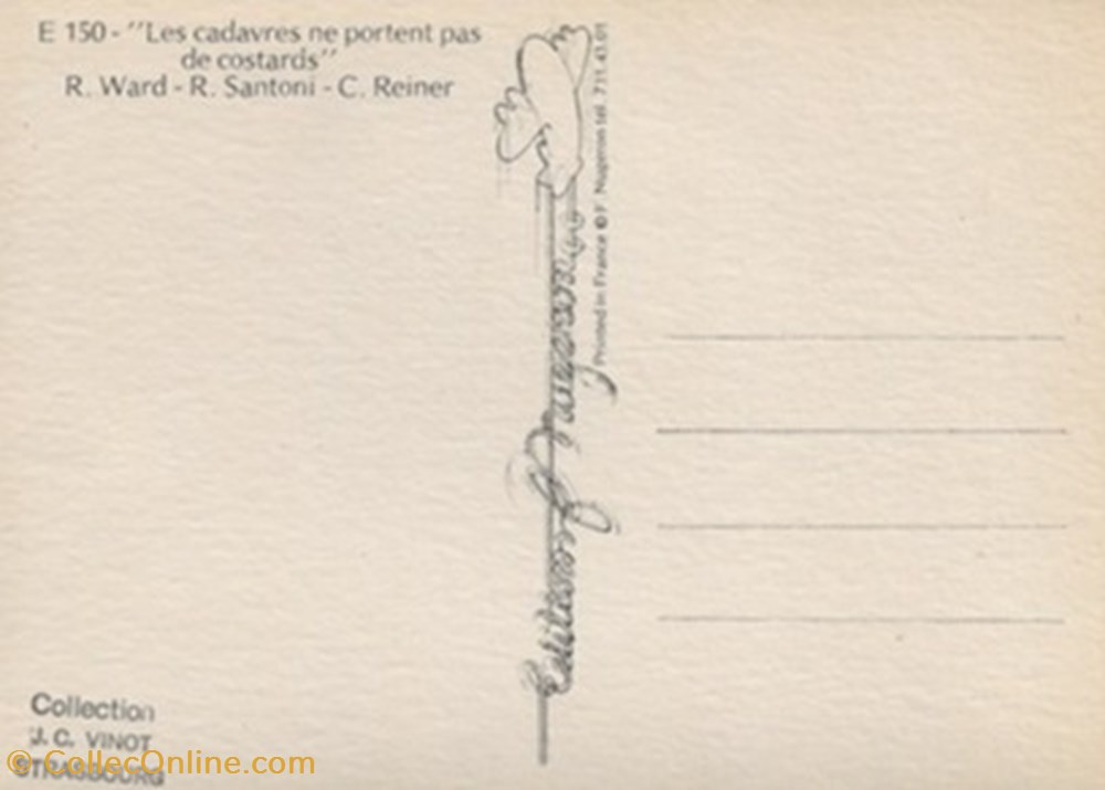 Les cadavres ne portent pas de costards cartes postales autres les cadavres ne portent pas de costards