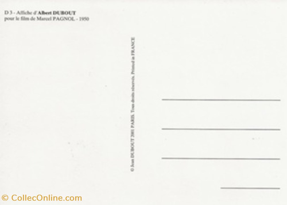 César 3 cartes postales autres cesar