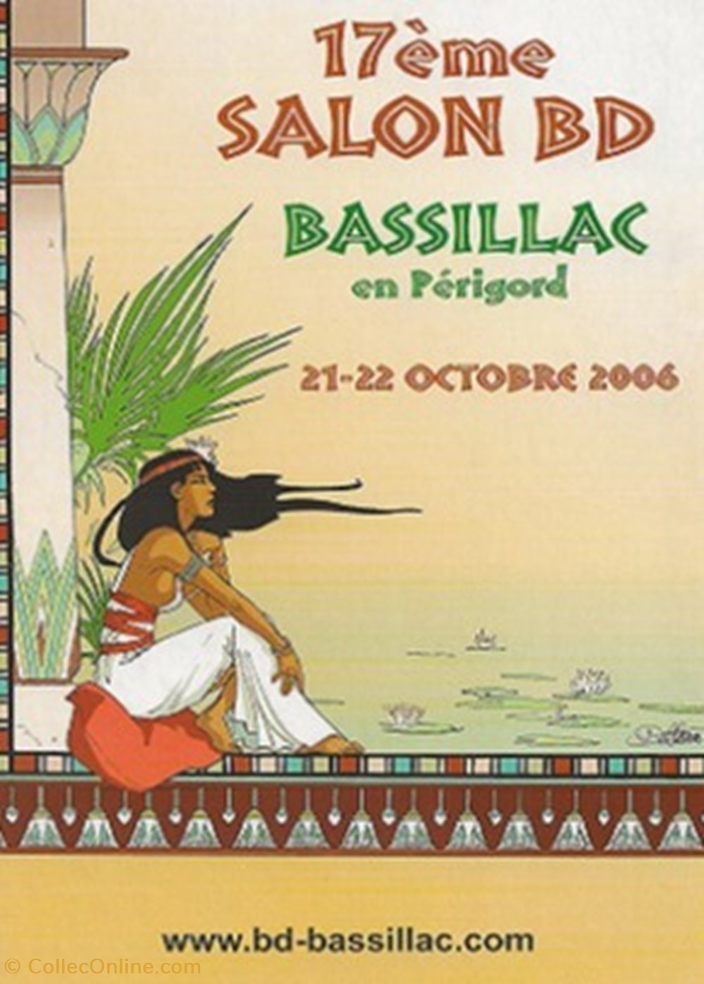 cartes postales bande dessinee bassillac 24 2006