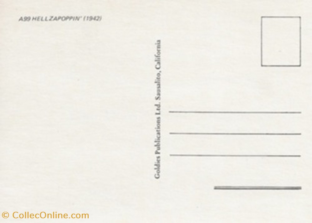 cartes postales autres hellzapoppin