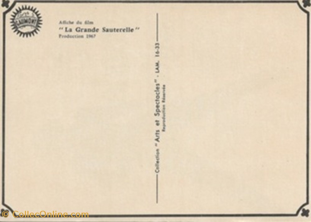 La grande sauterelle cartes postales autres la grande sauterelle