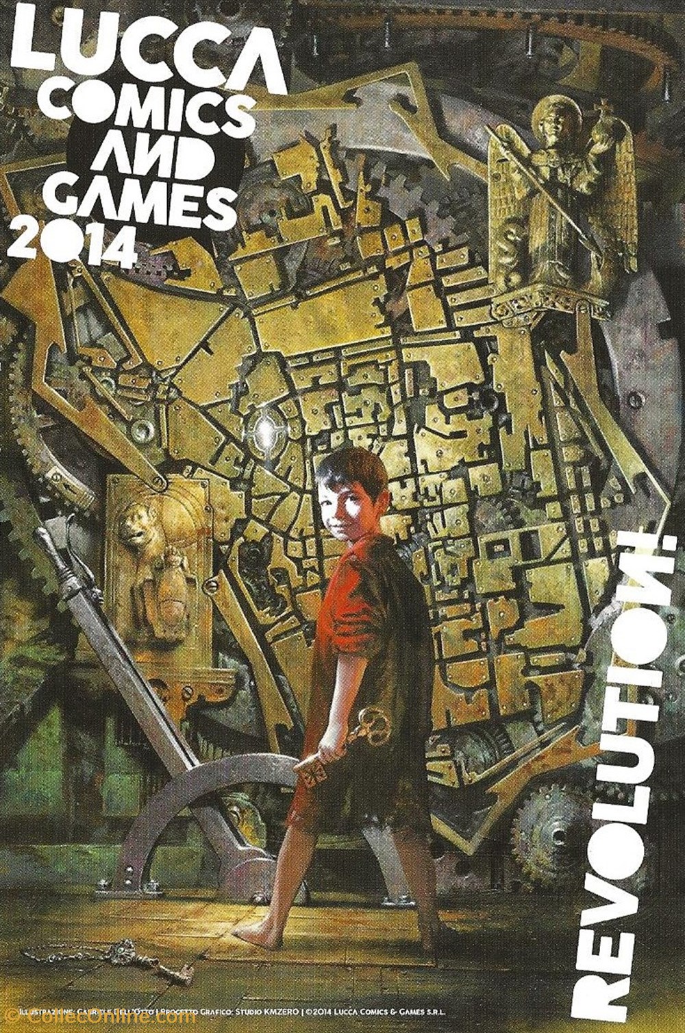 Lucca (Italie) 2014 cartes postales bande dessinee lucca italie 2014