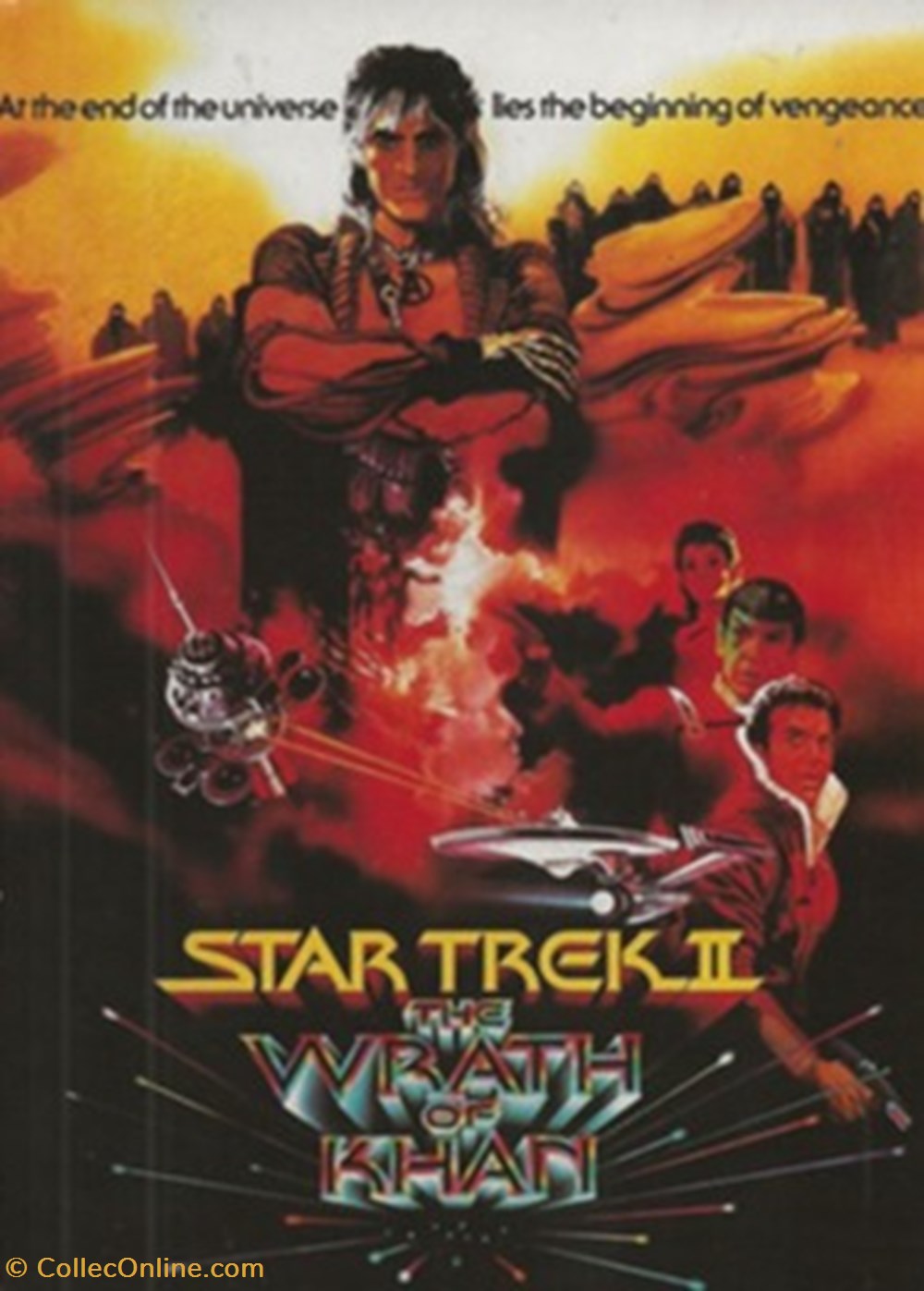 Star Trek II, The wrath of Khan cartes postales autres star trek ii the wrath of khan