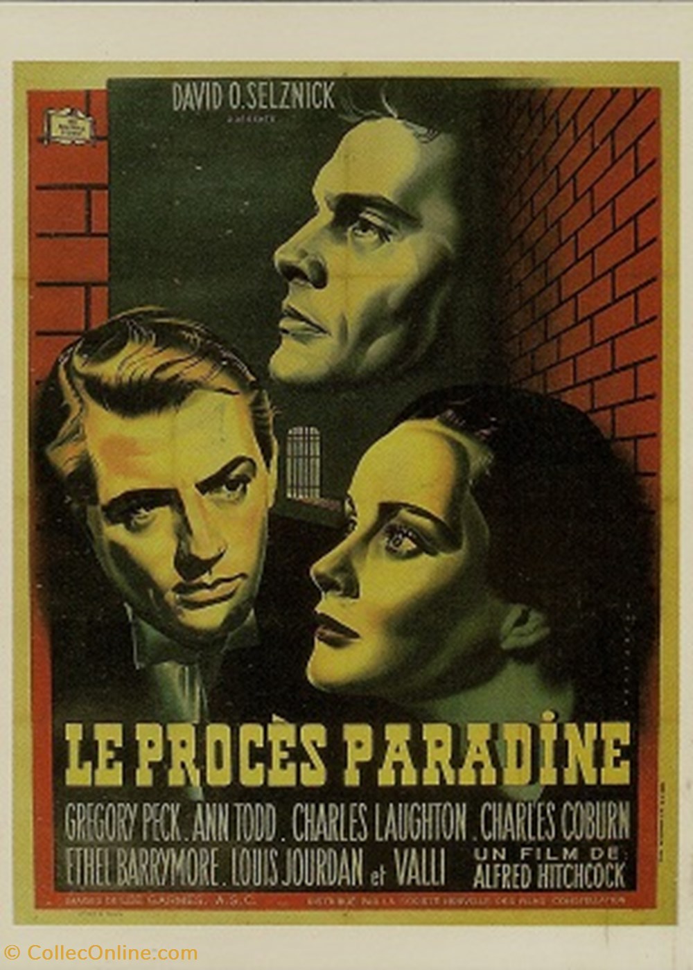 cartes postales autres le proces paradine