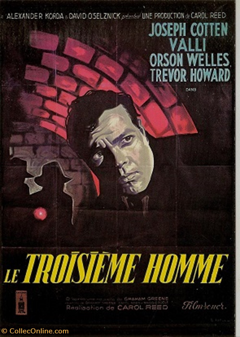 Le troisième homme cartes postales autres le troisieme homme