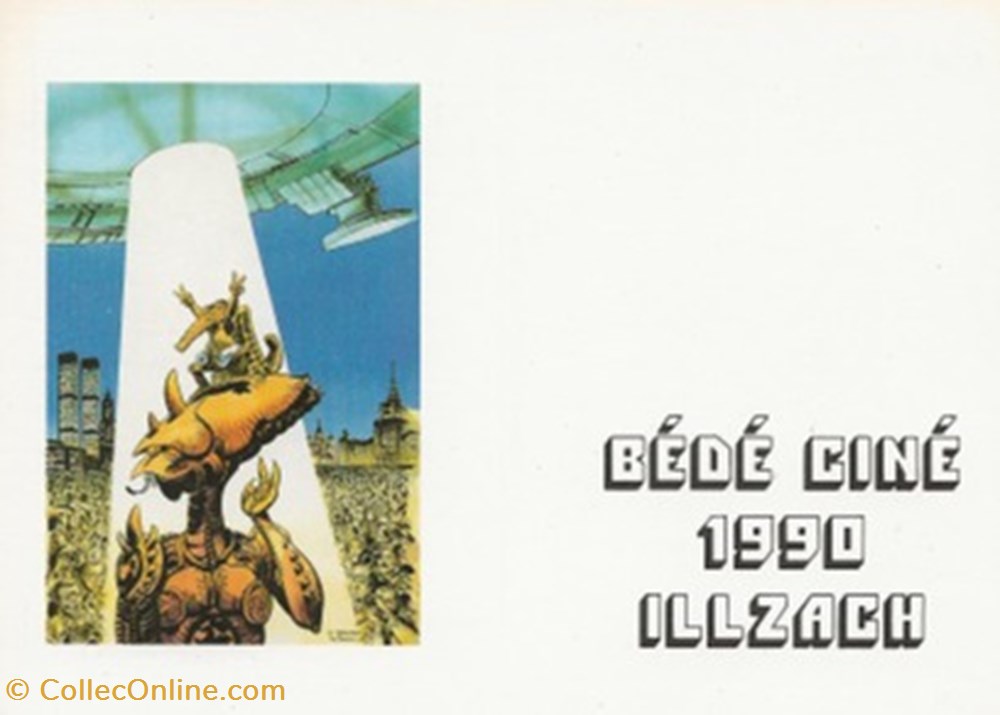 Illzach bédéciné 1990 cartes postales autres illzach bedecine 1990
