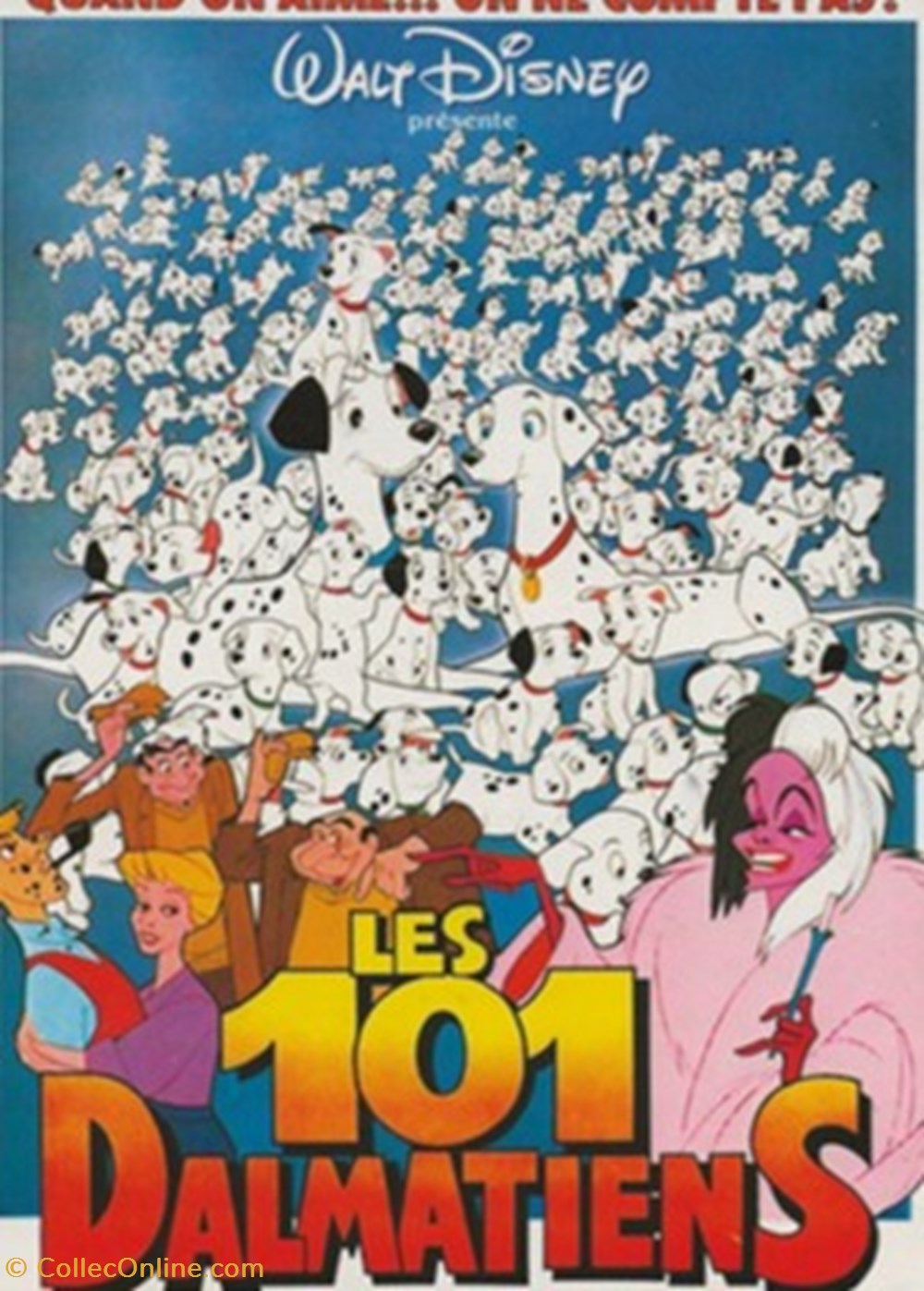 cartes postales autres les 101 dalmatiens