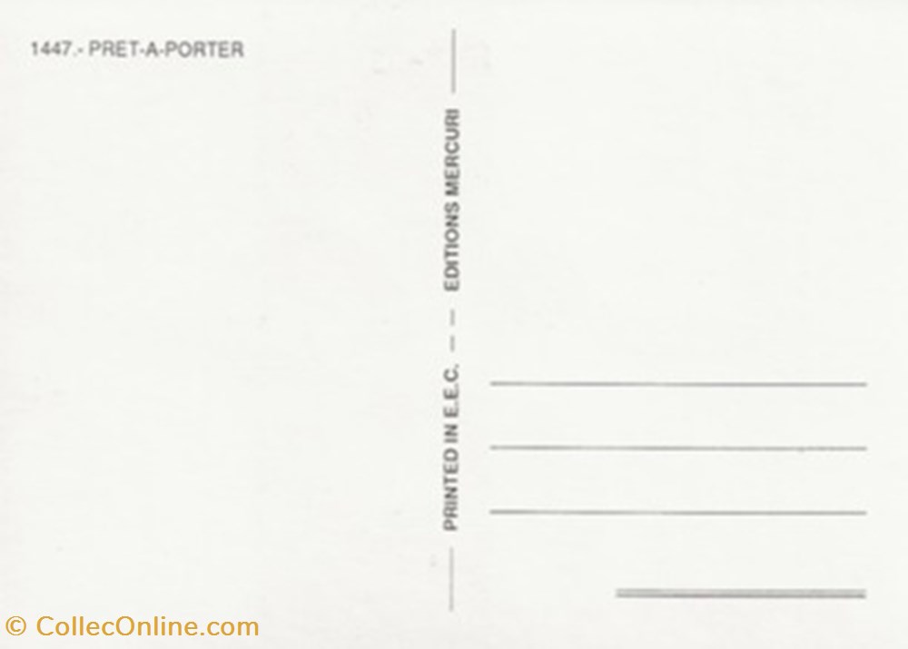 Prêt à porter cartes postales autres pret a porter