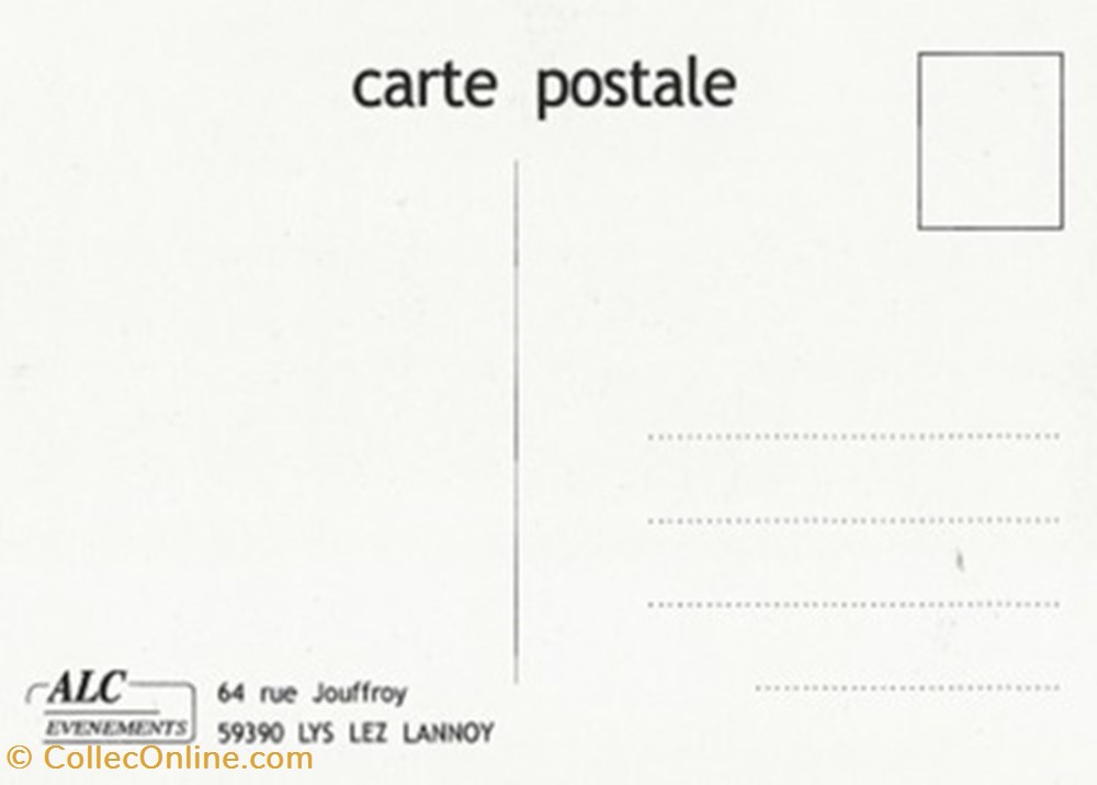 cartes postales bande dessinee lys lez lannoy 59 2012