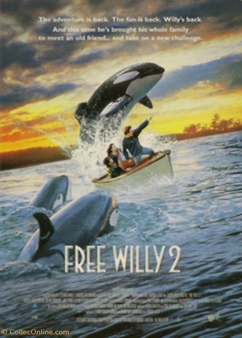 Free Willy 2 cartes postales autres free willy 2