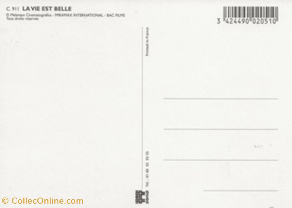cartes postales autres la vie est belle