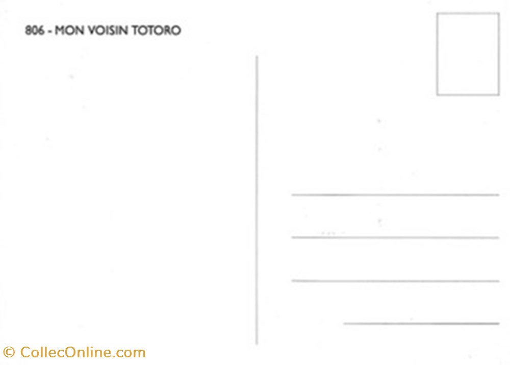 Mon voisin Totoro cartes postales autres mon voisin totoro