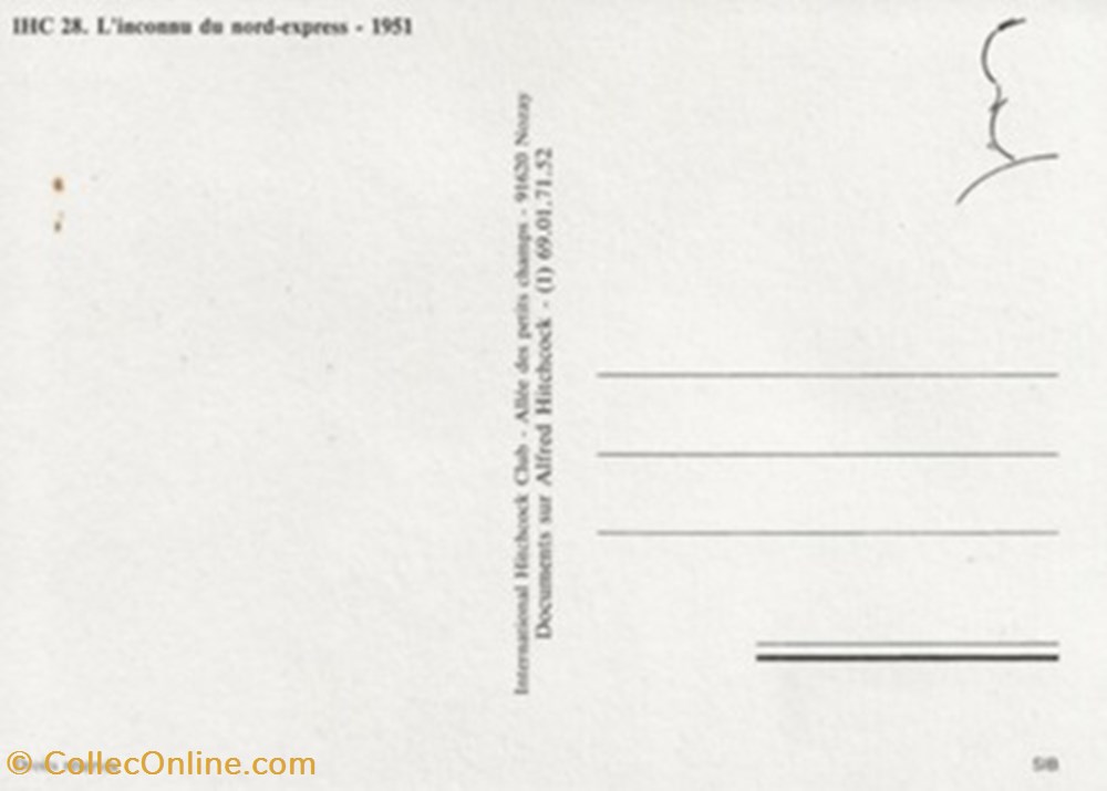 L'inconnu du nord express cartes postales autres l inconnu du nord express