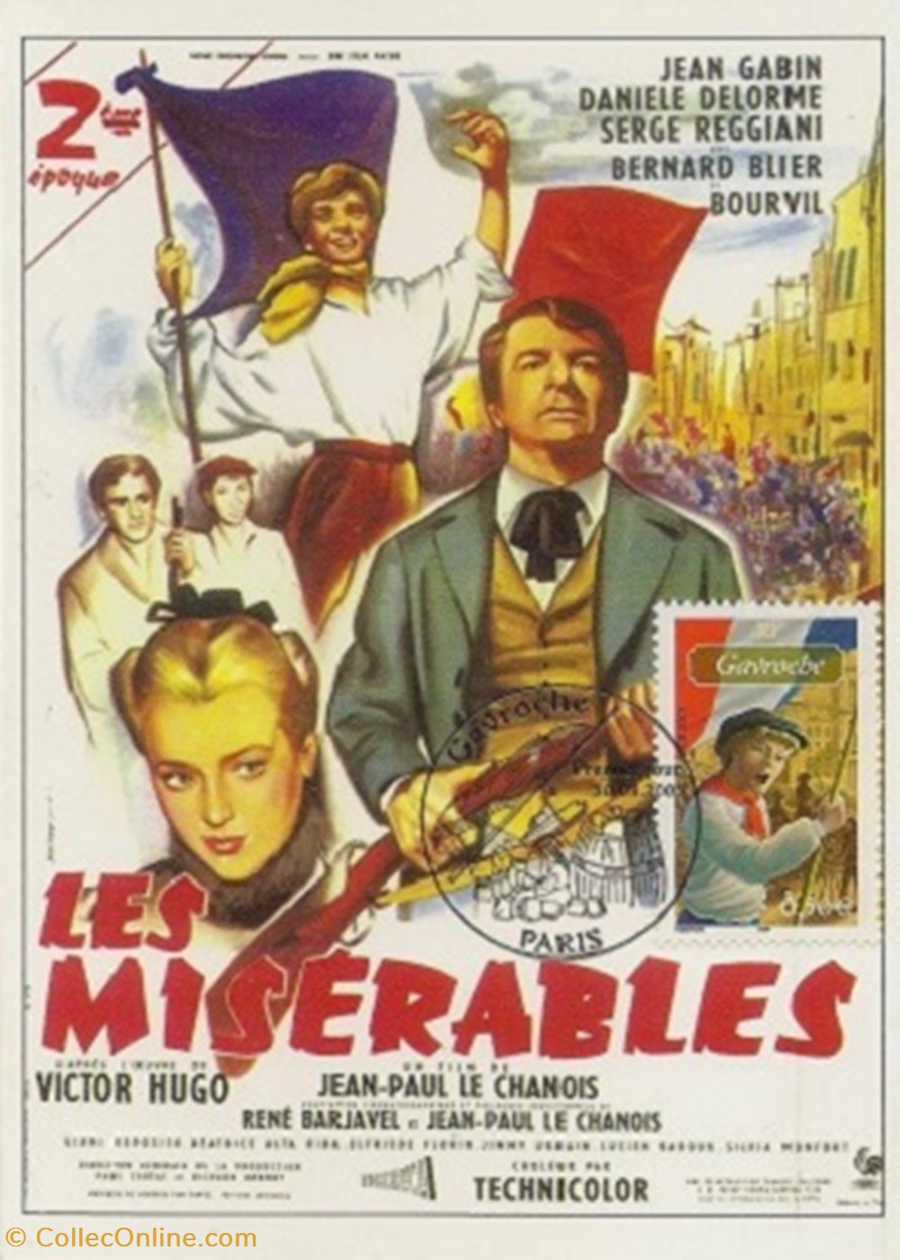 Les misérables cartes postales autres les miserables