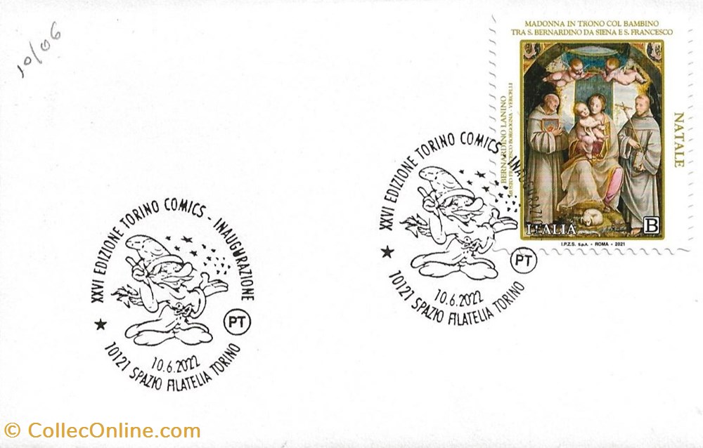 Torino (Italie) 2022 XXVI° Edizione torino comics timbres torino italie 2022 xxvi edizione torino comics
