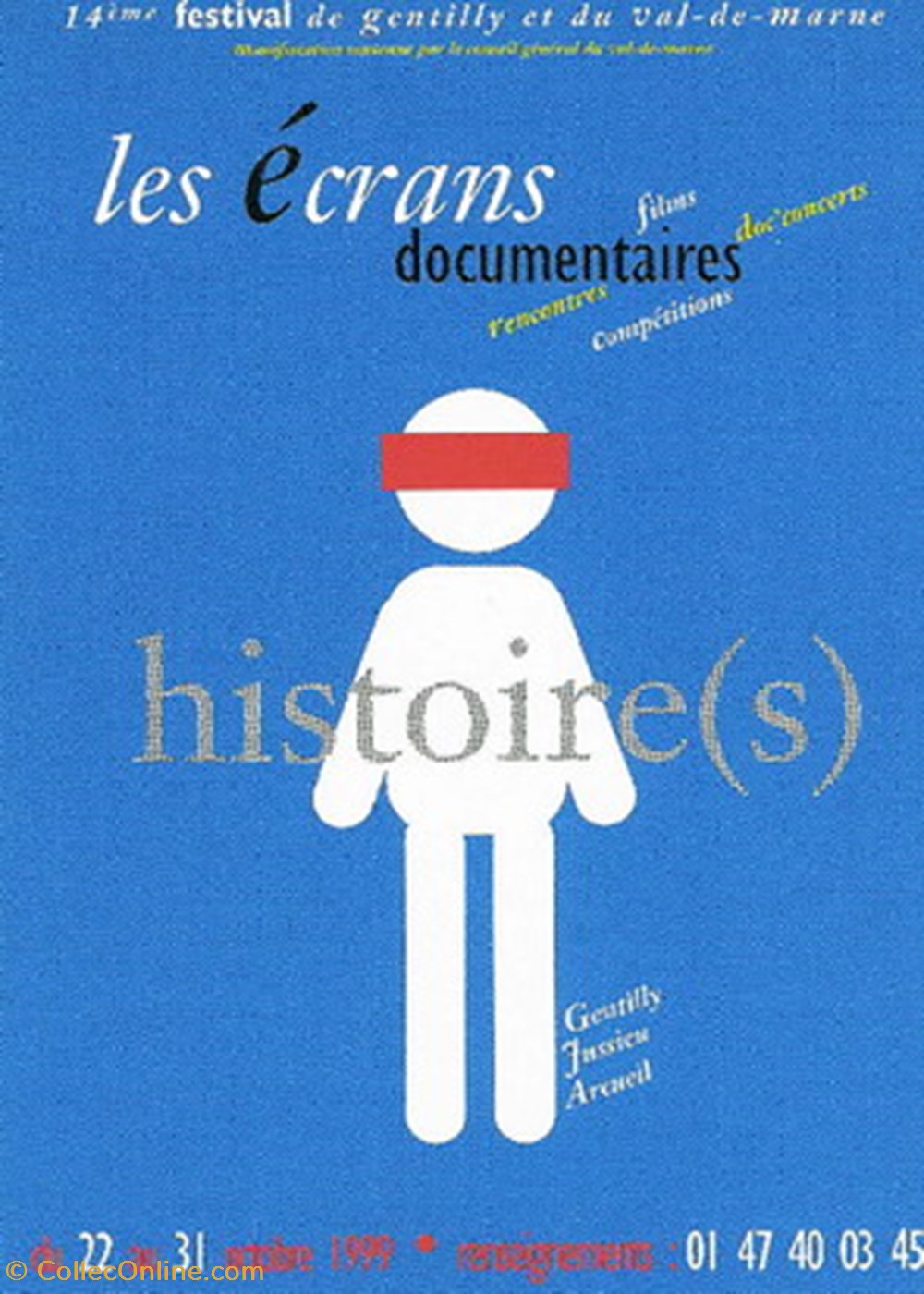 Gentilly Festival les écrans documentaires 1999 cartes postales autres gentilly festival les ecrans documentaires 1999