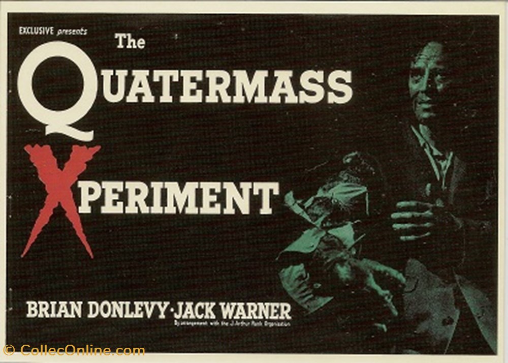 The quatermass xperiment cartes postales autres the quatermass xperiment