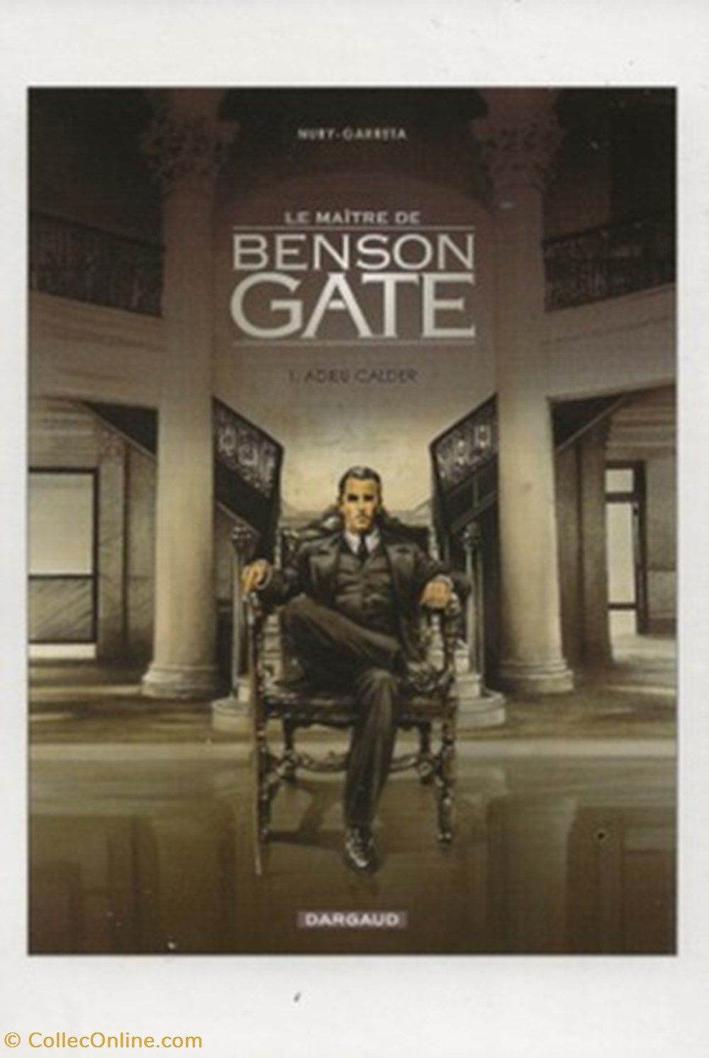 Le maître de Benson Gate cartes postales bande dessinee le maitre de benson gate