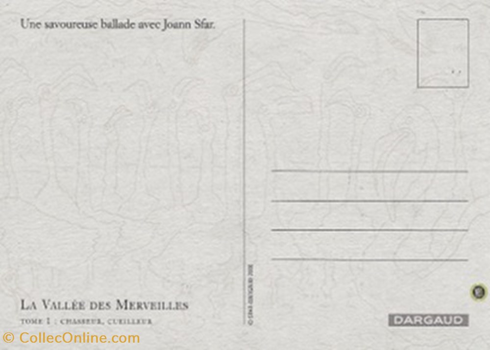 La vallée des merveilles cartes postales bande dessinee la vallee des merveilles