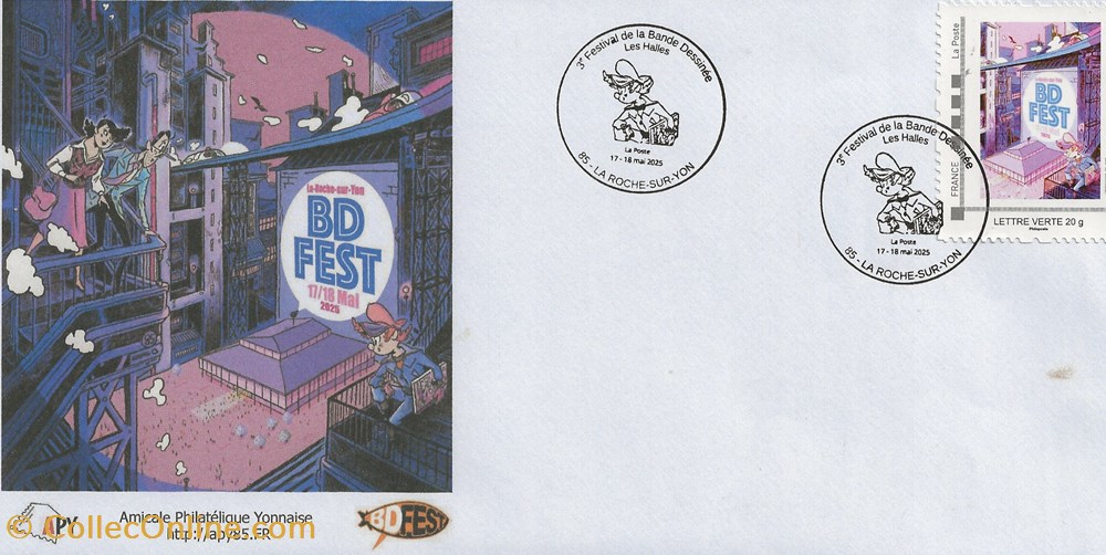 timbres la roche sur yon 85 2025 3eme festival de bande dessinee