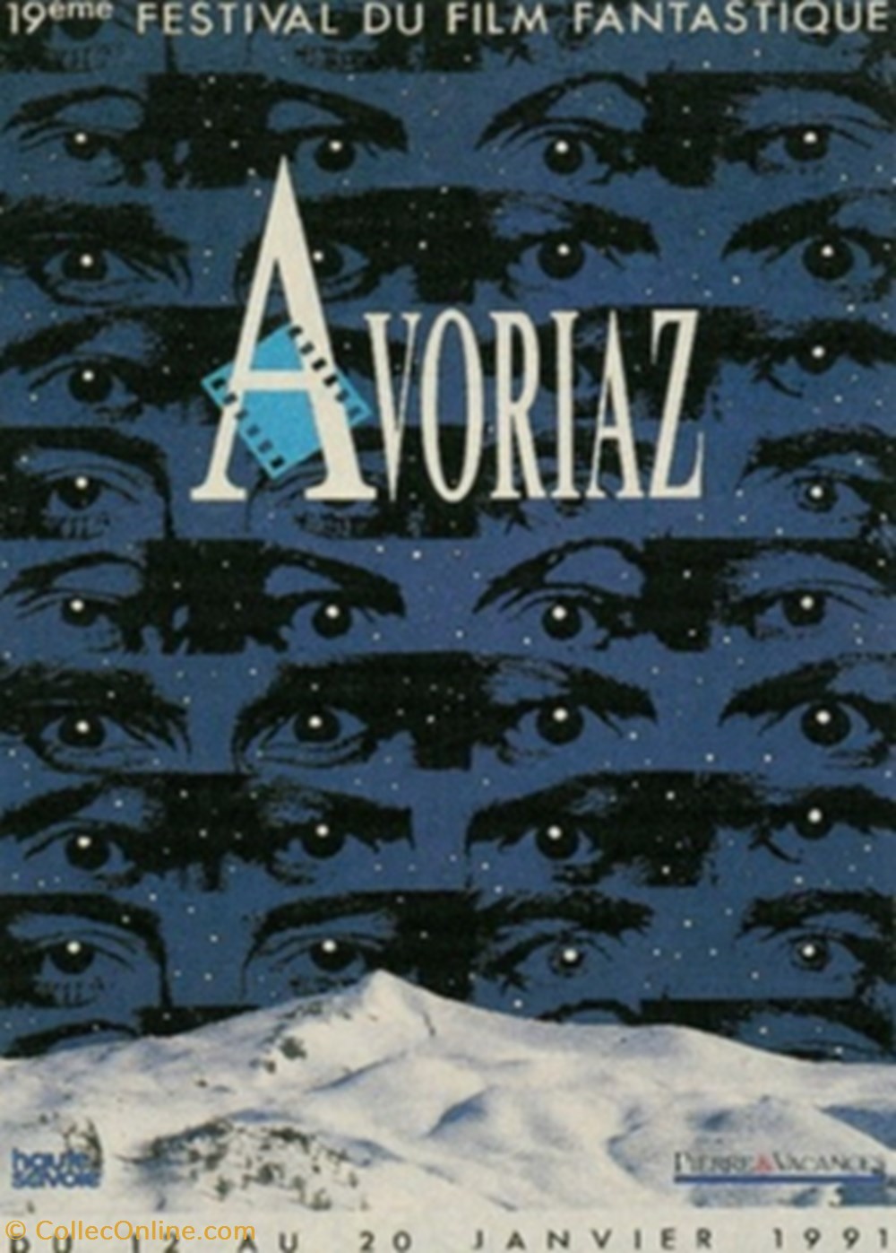 cartes postales autres avoriaz festival international du film fantastique 1991