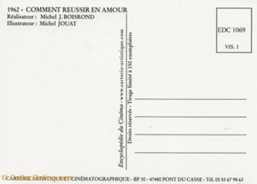 Comment réussir en amour cartes postales autres comment reussir en amour