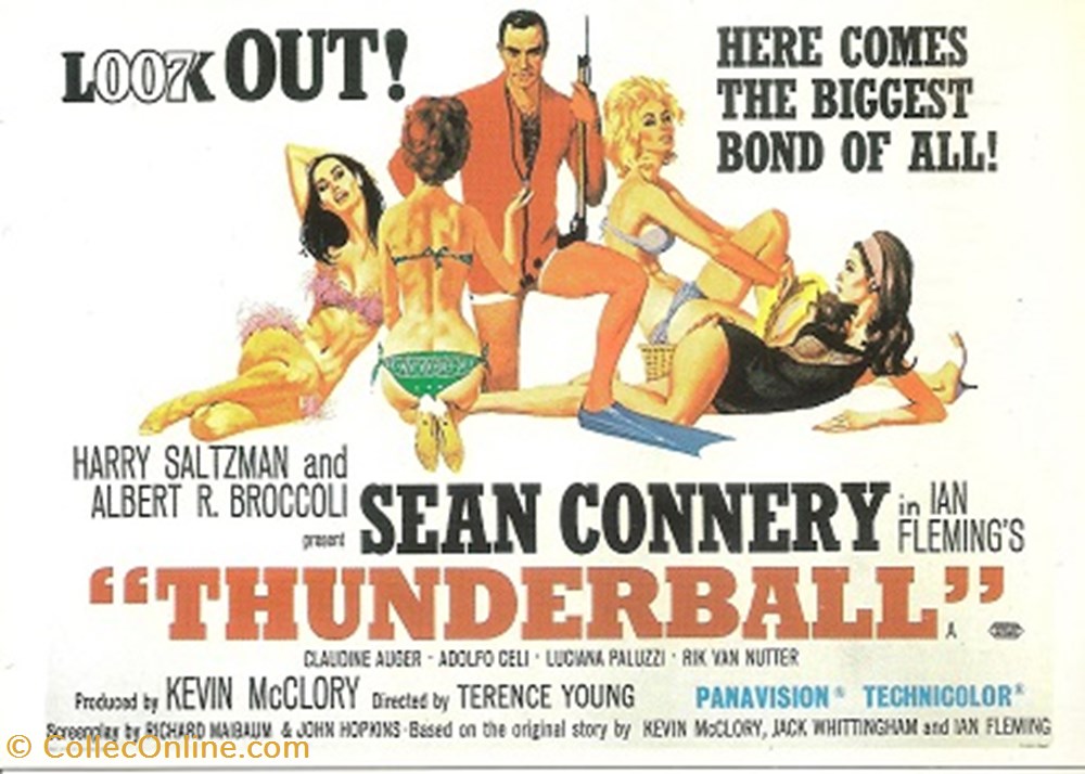 cartes postales autres thunderball