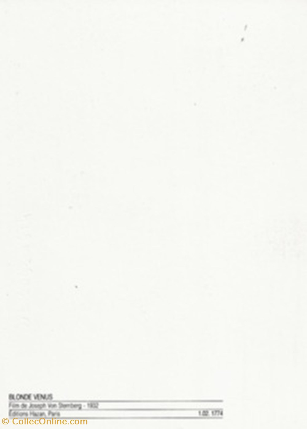 cartes postales autres blonde venus