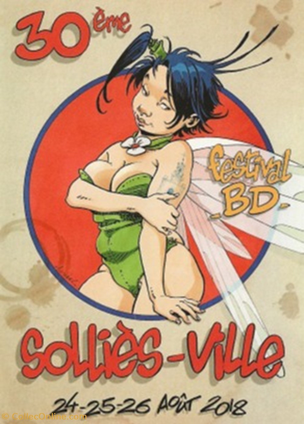 Solliès-Ville (83) 2018 cartes postales bande dessinee sollies ville 83 2018