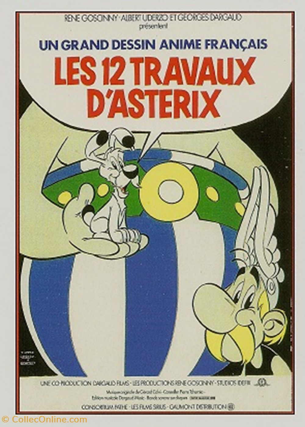 Les 12 travaux d'Astérix cartes postales autres les 12 travaux asterix