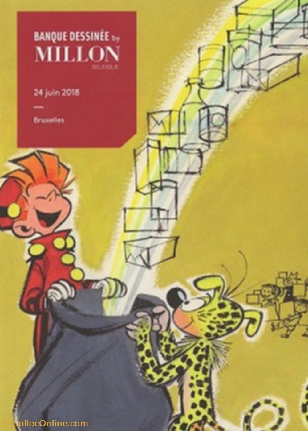 cartes postales bande banque dessinee 50 180624