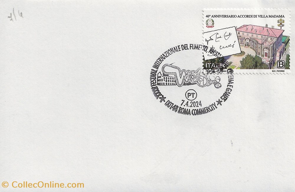 timbres roma italie 2024 xxxii edizione romics