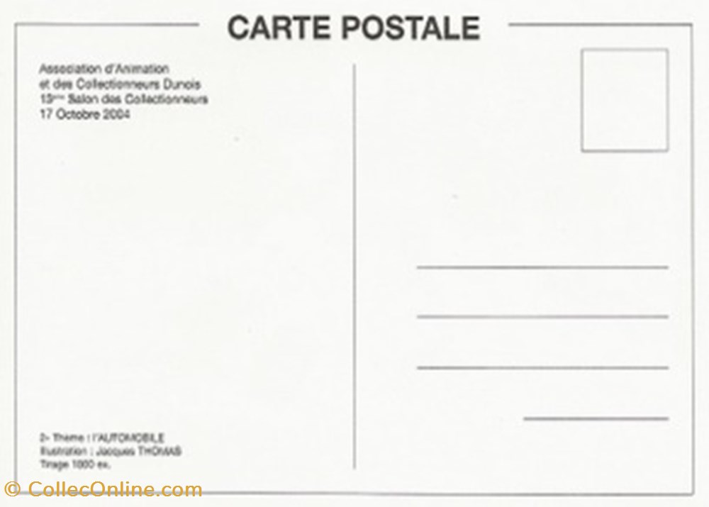 Chateaudun (28) 2004 cartes postales bande dessinee chateaudun 28 2004