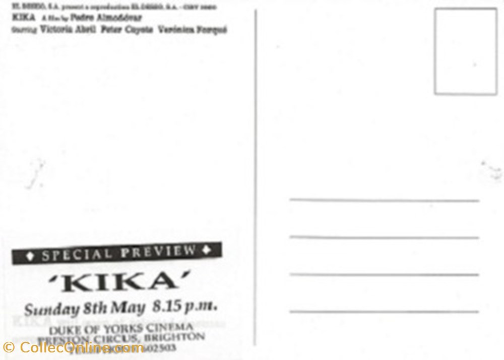 Kika cartes postales autres kika