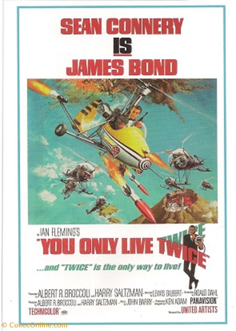 cartes postales autres you only live twice