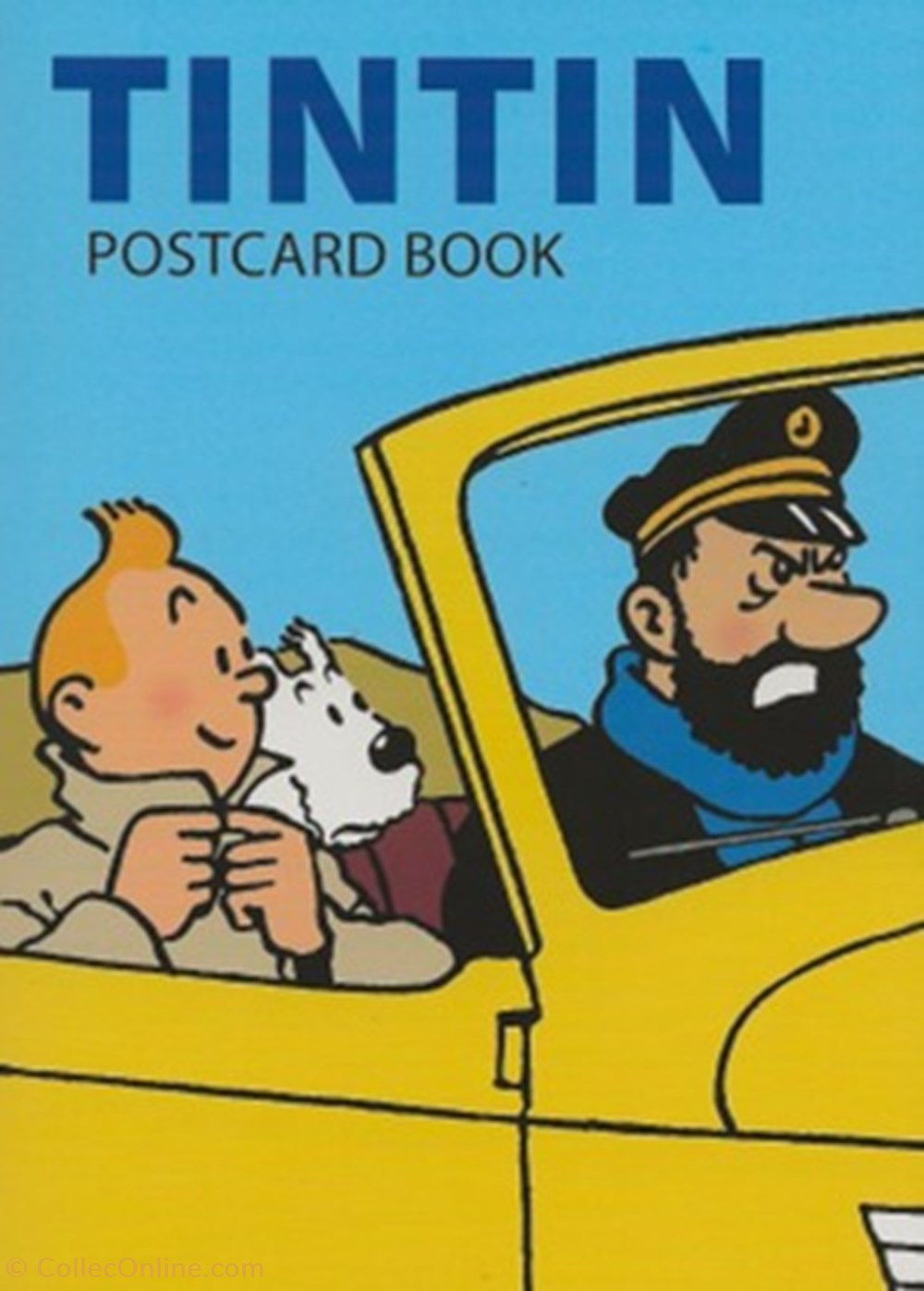 Tintin 3 cartes postales bande dessinee tintin