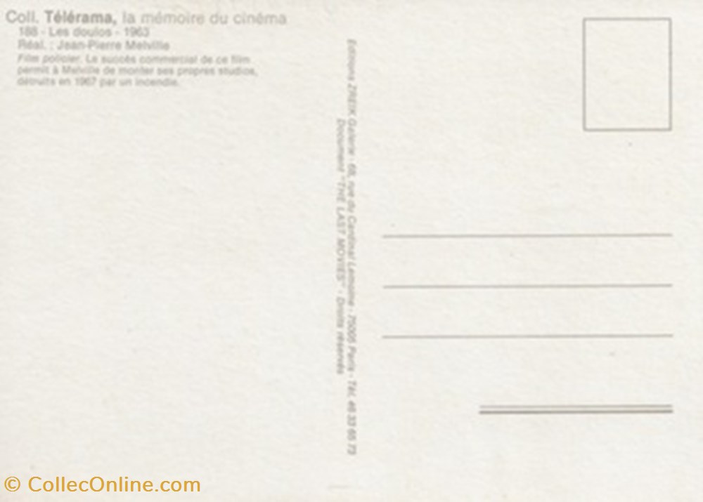 Le doulos cartes postales autres le doulos