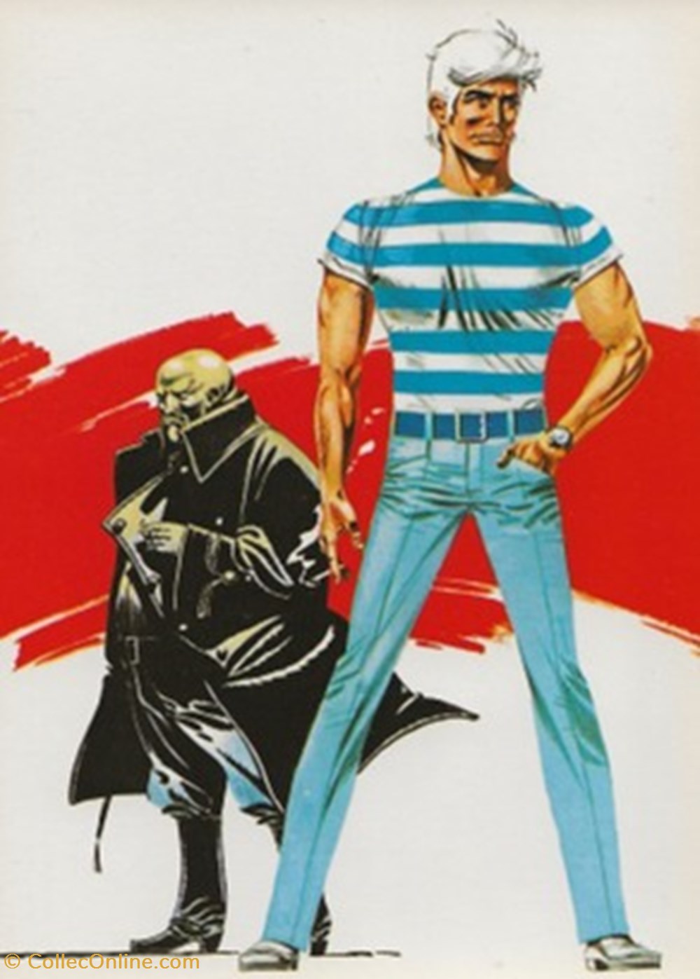 Bernard Prince cartes postales bande dessinee bernard prince