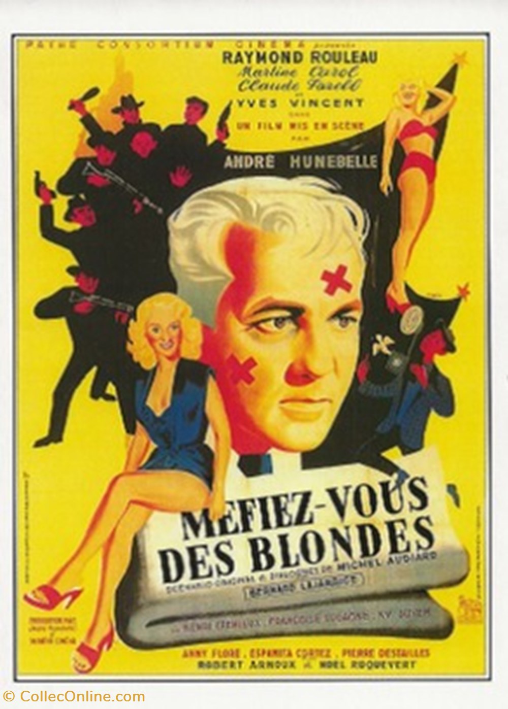 Méfiez vous des blondes cartes postales autres mefiez vous des blondes