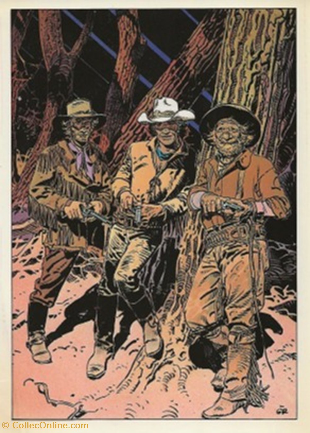 cartes postales bande dessinee blueberry