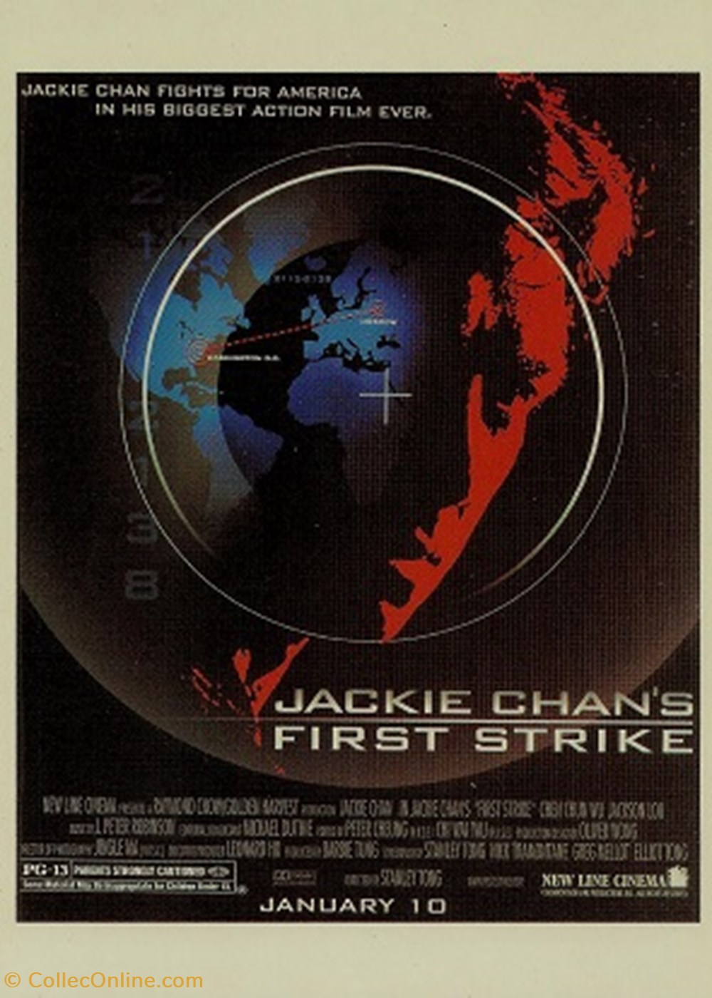 cartes postales autres jackie chan s first strike