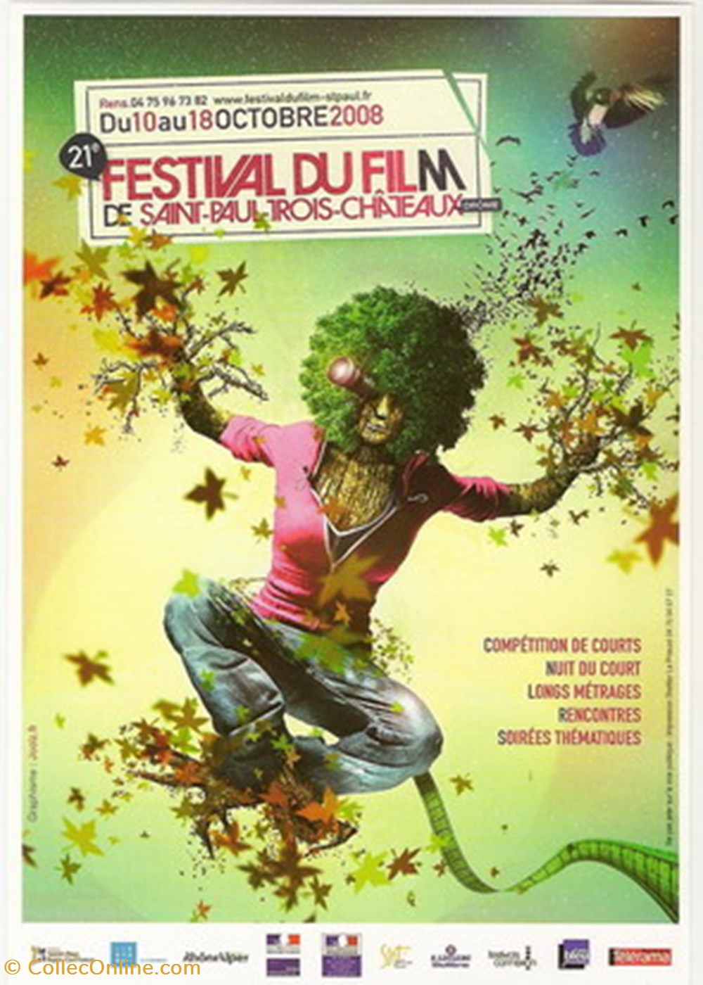 cartes postales autres saint paul trois chateaux festival du film 2008